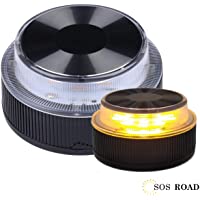 NK SOS Road- Báliza luz de Emergencia | Luz de Emergencia Autónoma | Luz LED | Señal V16 de Preseñalización de Peligro…
